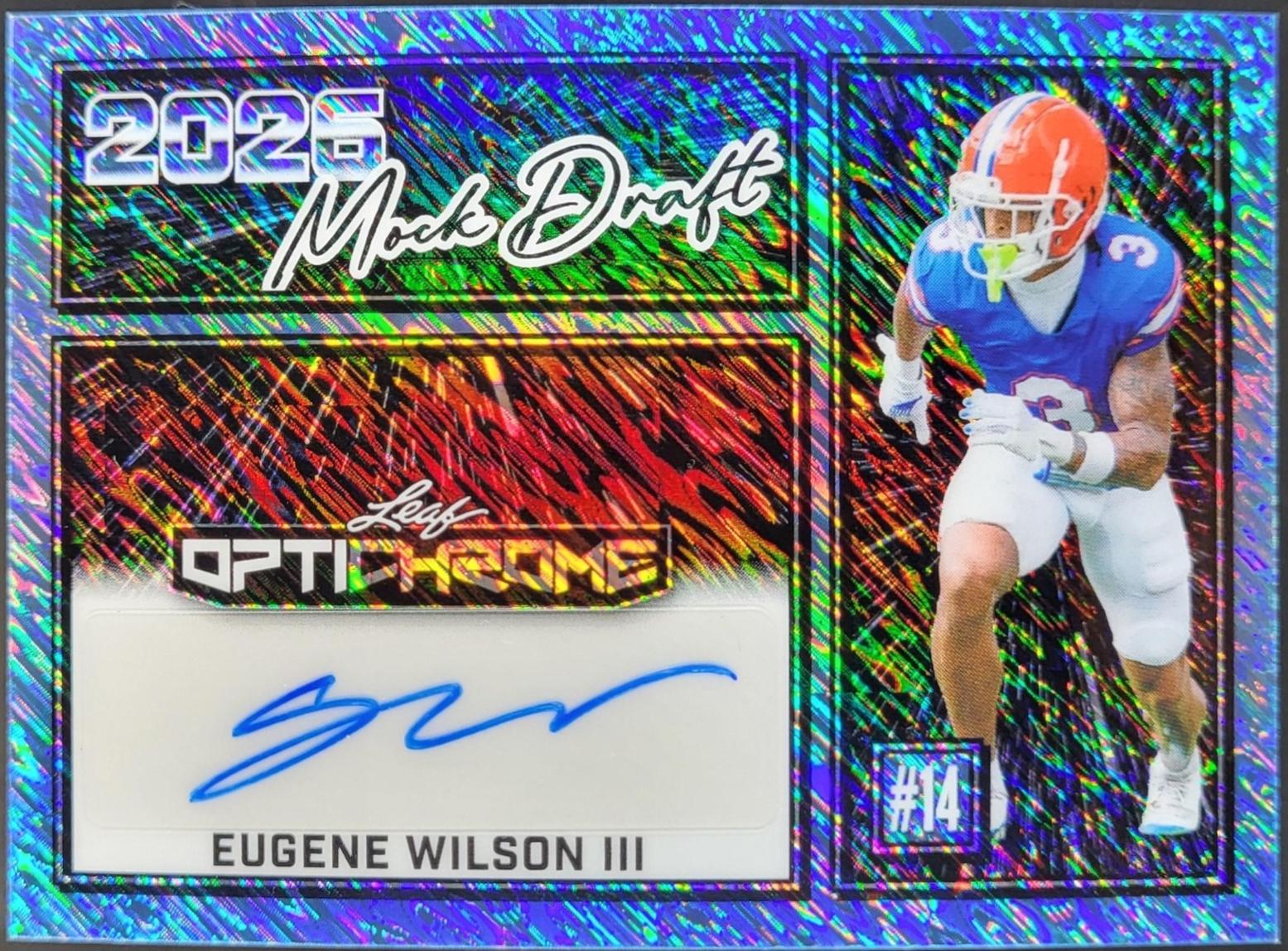 Eugene Wilson III [Shimmer Blue] #MA-EW3