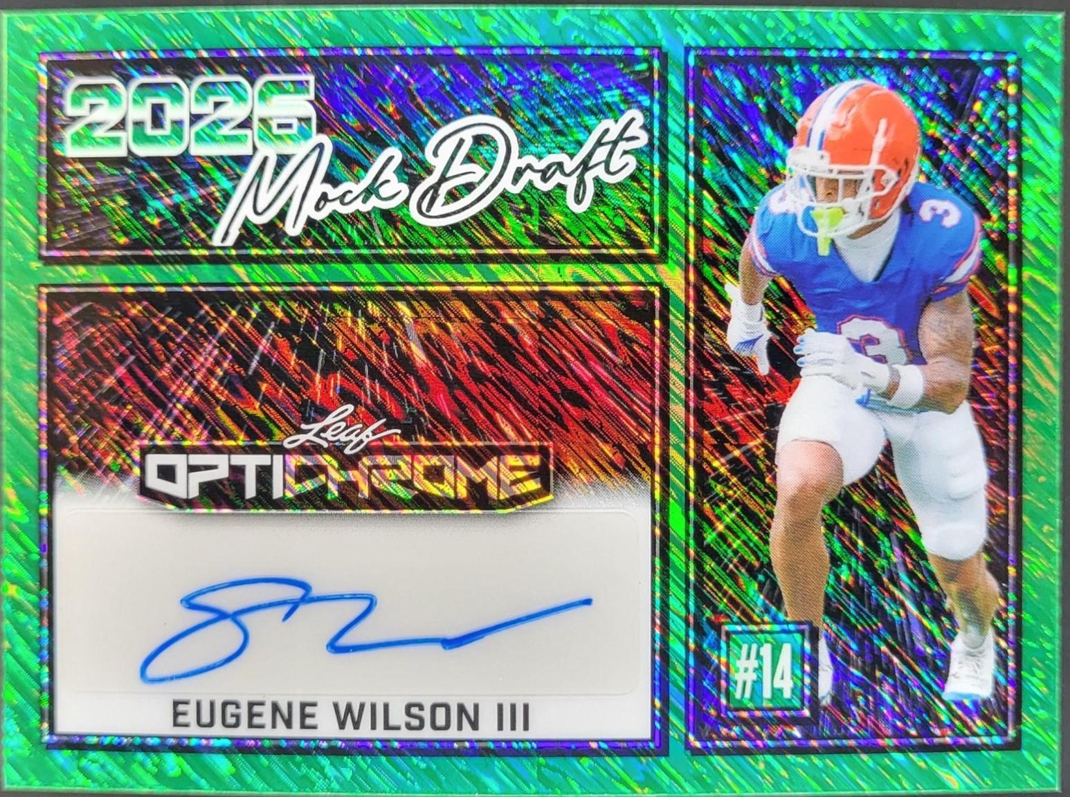 Eugene Wilson III [Shimmer Green] #MA-EW3