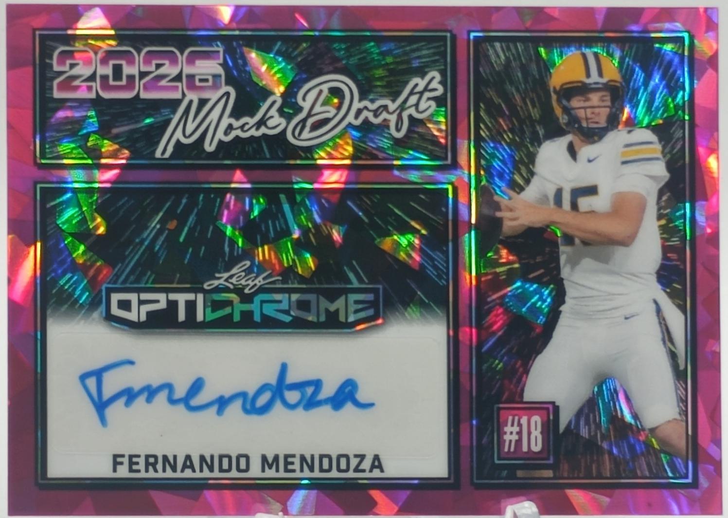 Fernando Mendoza [Crystal Pink] #MA-FM1