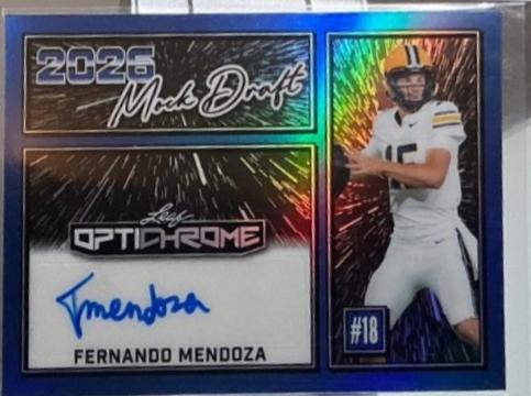 Fernando Mendoza [Prismatic Blue] #MA-FM1