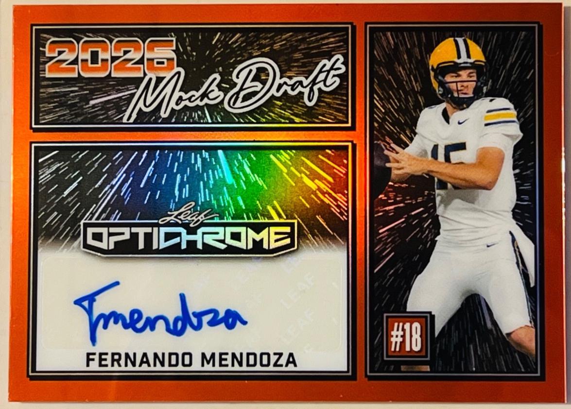 Fernando Mendoza [Prismatic Orange] #MA-FM1
