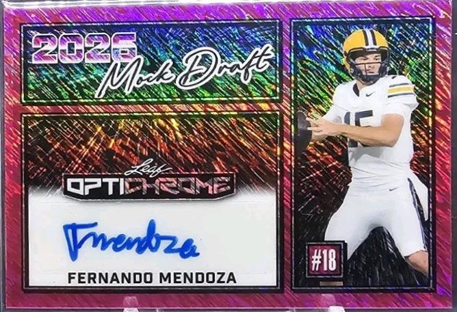 Fernando Mendoza [Prismatic Pink] #MA-FM1
