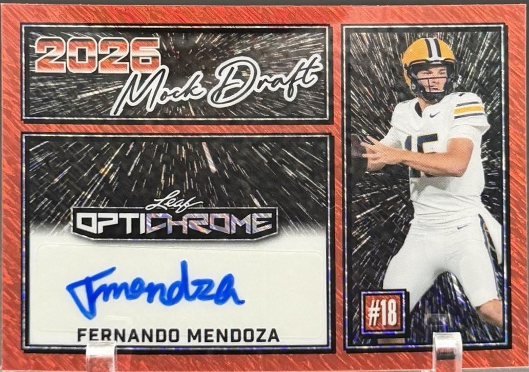 Fernando Mendoza [Prismatic Red] #MA-FM1