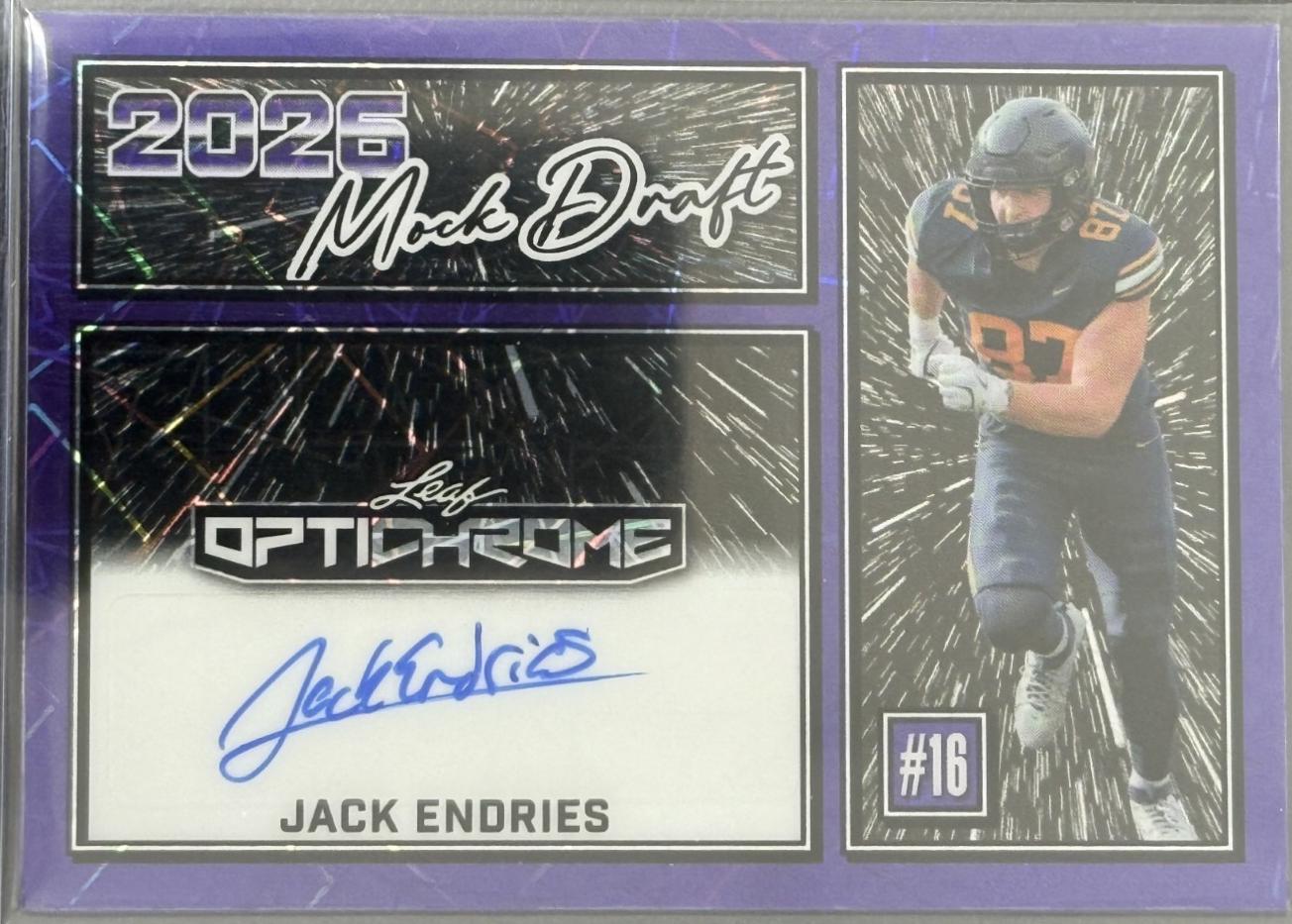 Jack Endries [Lazer Purple] #MA-JE1