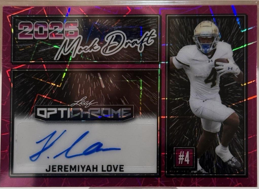 Jeremiyah Love #MA-JL1