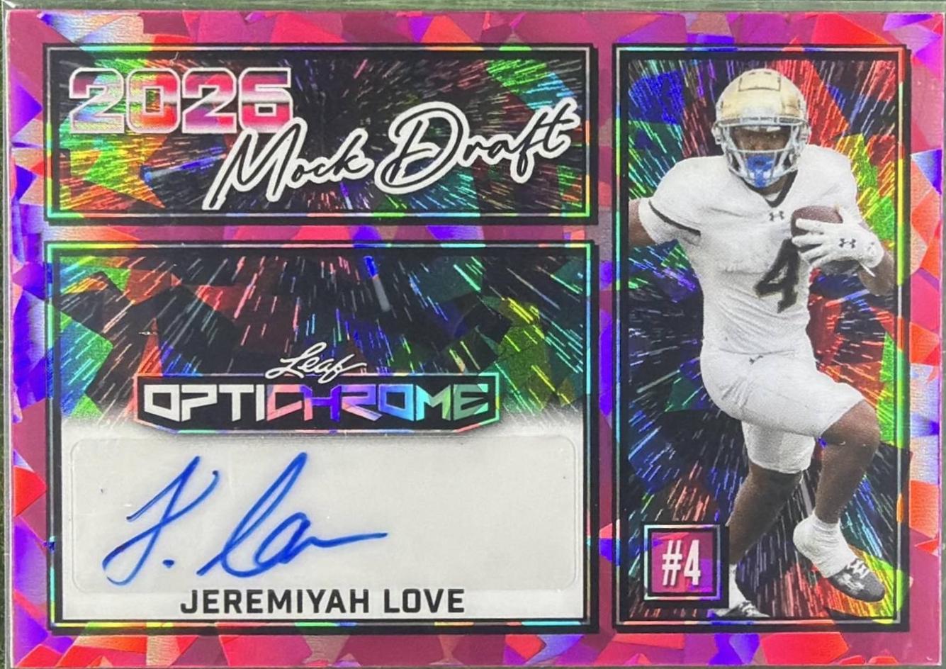 Jeremiyah Love [Crystal Pink] #MA-JL1