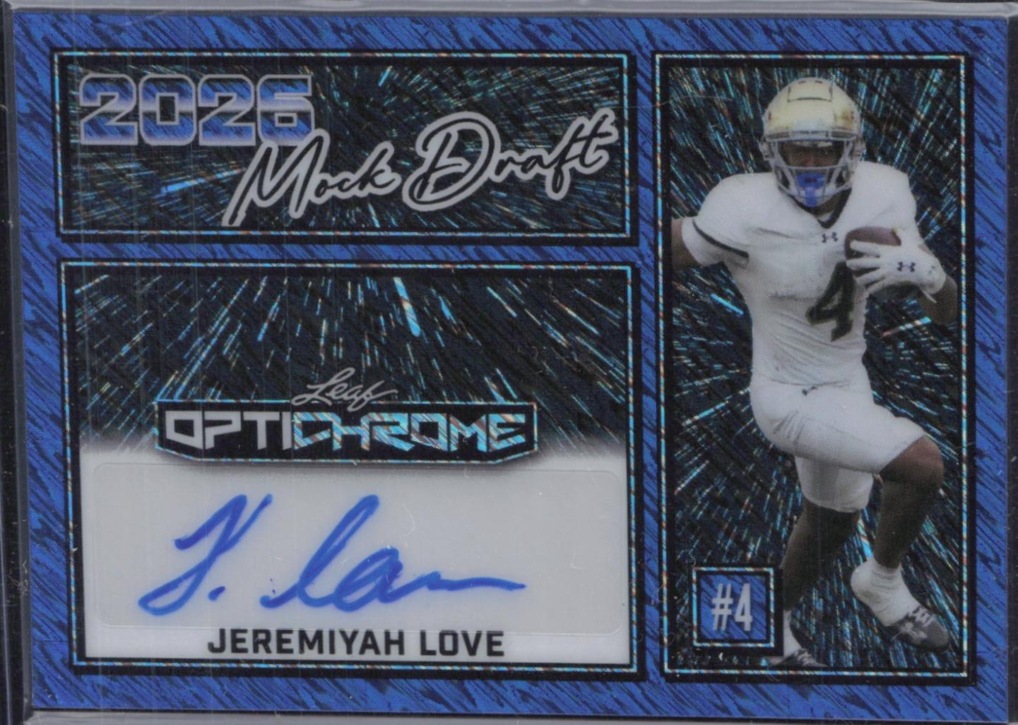 Jeremiyah Love [Shimmer Blue] #MA-JL1
