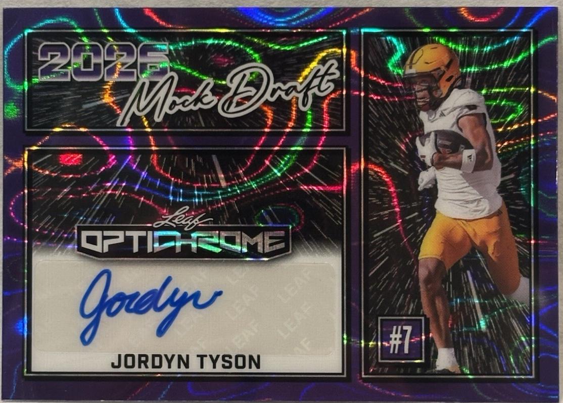 Jordyn Tyson [Lava Purple] #MA-JT1