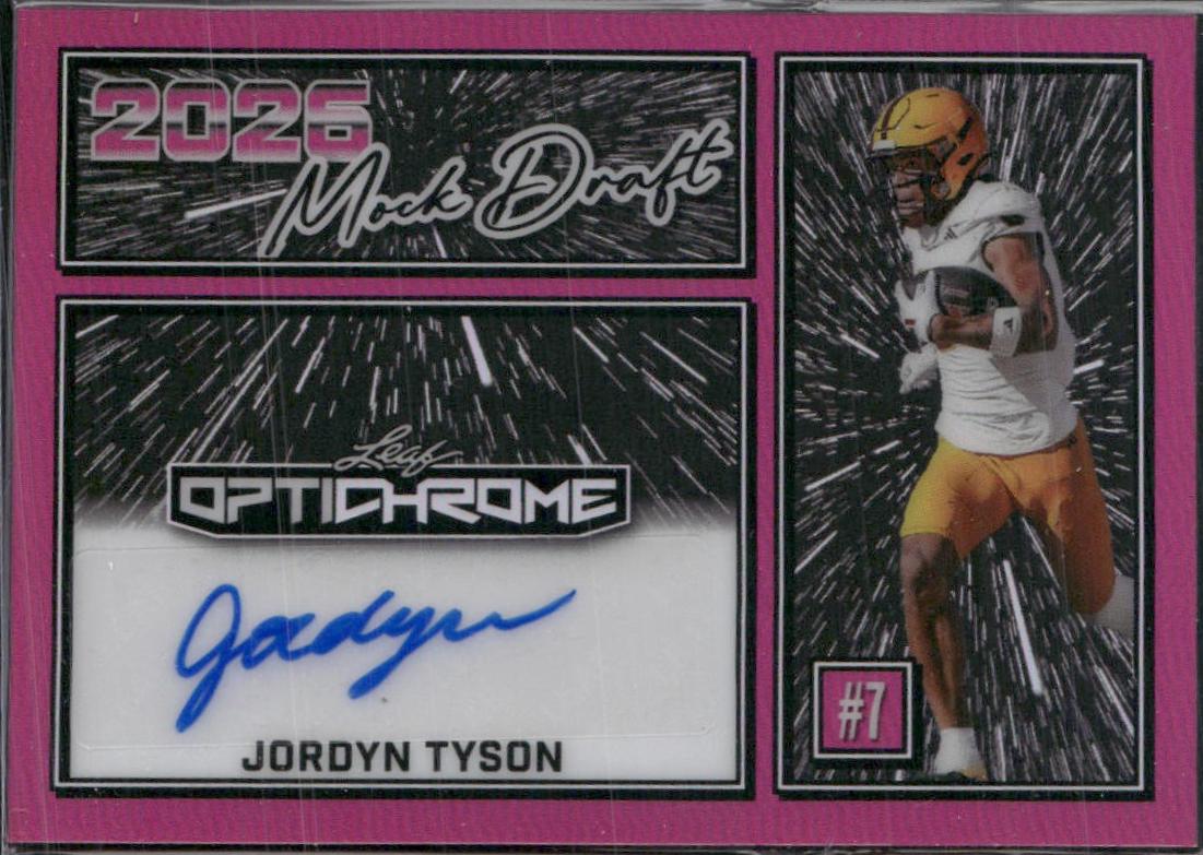 Jordyn Tyson [Prismatic Pink] #MA-JT1