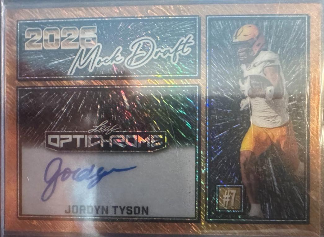 Jordyn Tyson [Shimmer Gold] #MA-JT1