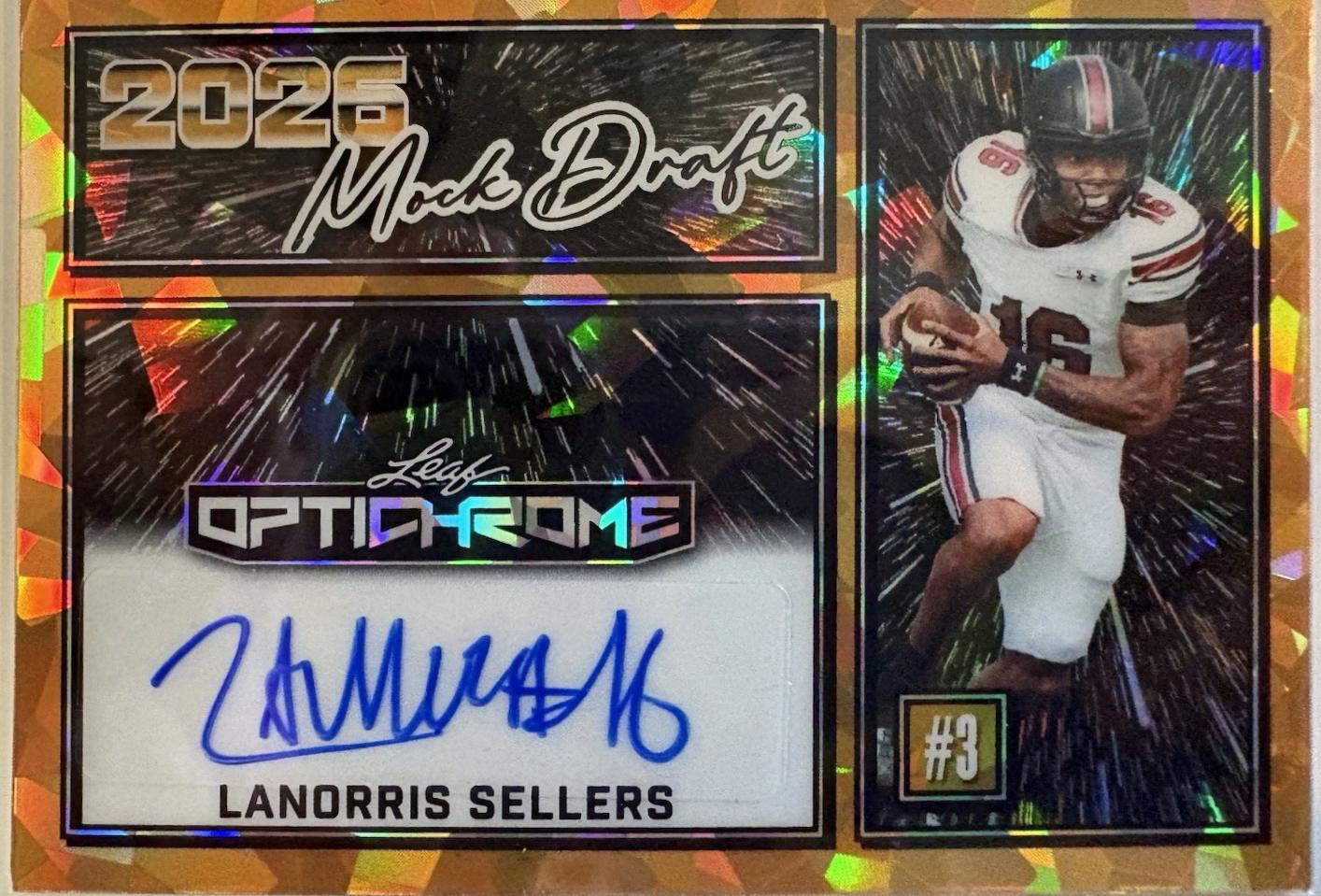 LaNorris Sellers [Crystal Gold] #MA-LNS