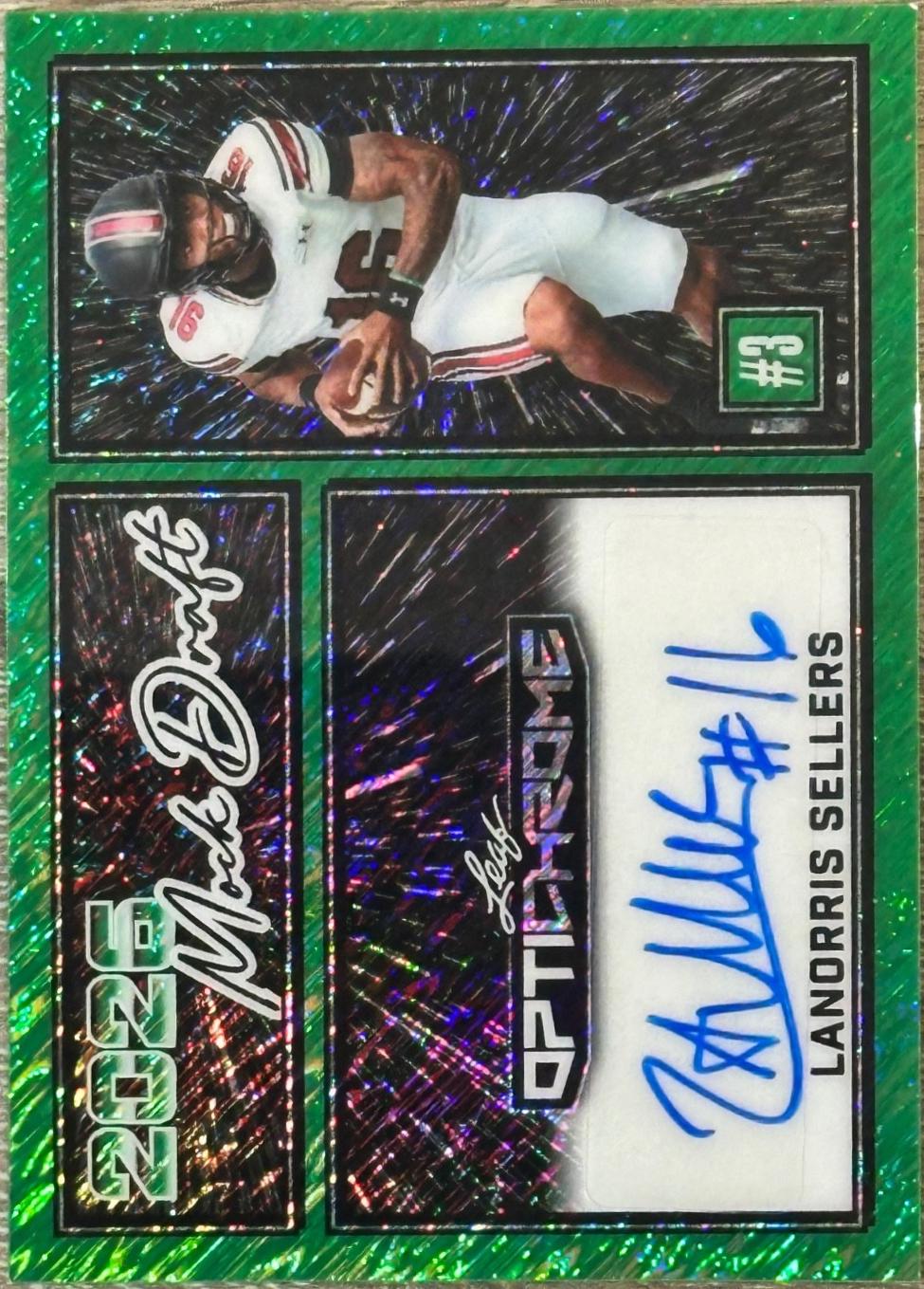 LaNorris Sellers [Shimmer Green] #MA-LNS