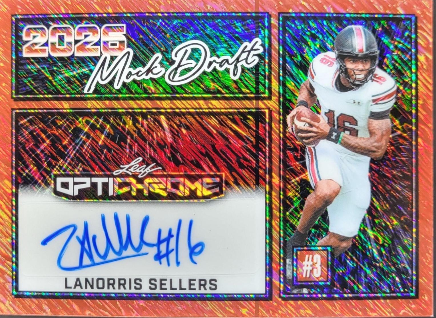LaNorris Sellers [Shimmer Orange] #MA-LNS