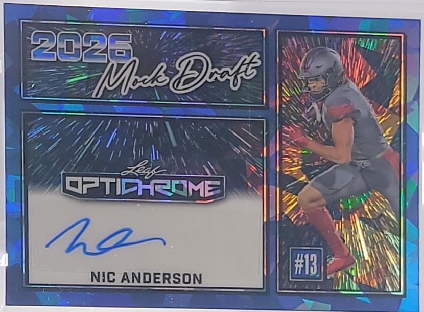 Nic Anderson [Crystal Blue] #MA-NA1