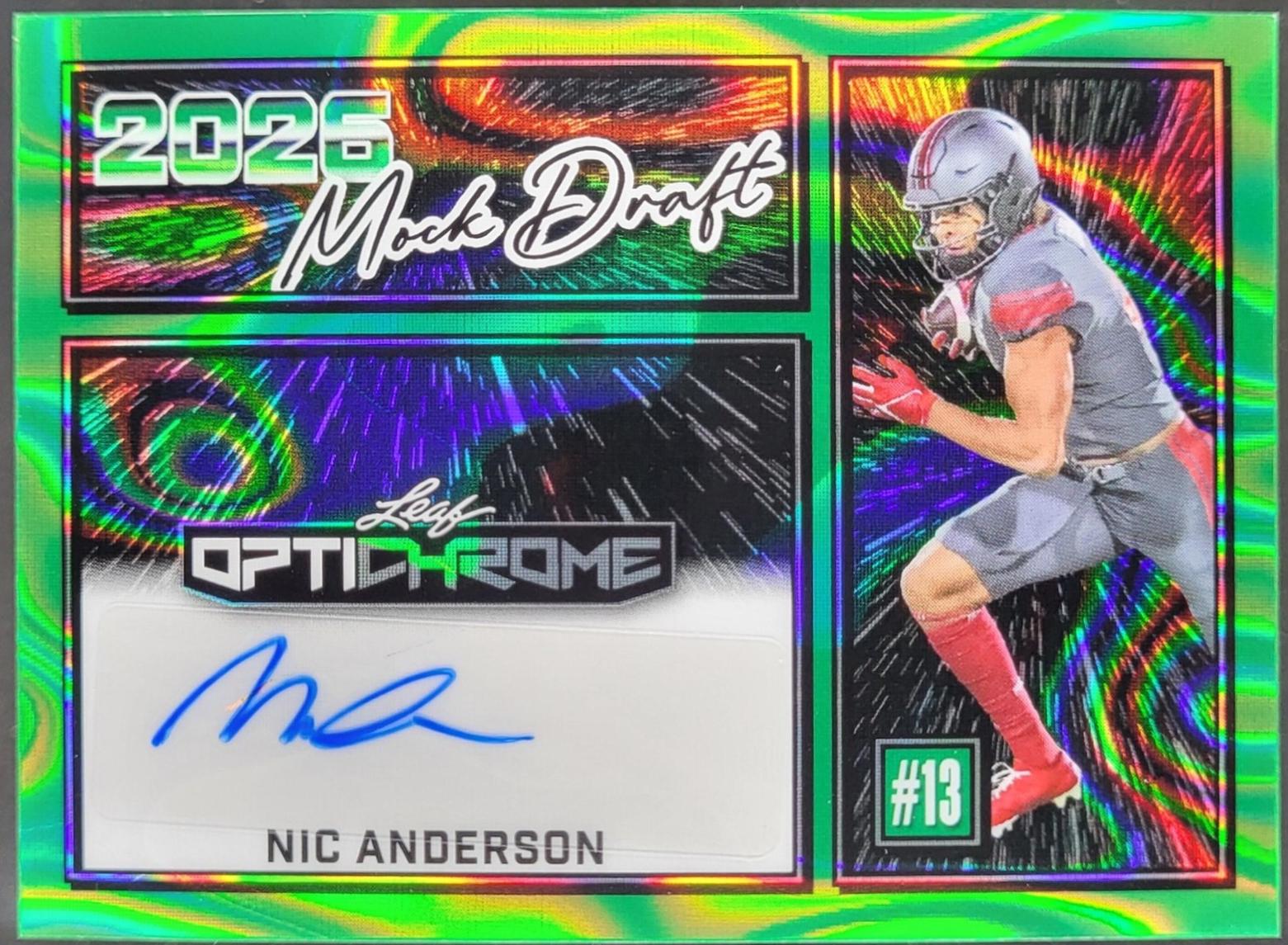 Nic Anderson [Lava Green] #MA-NA1