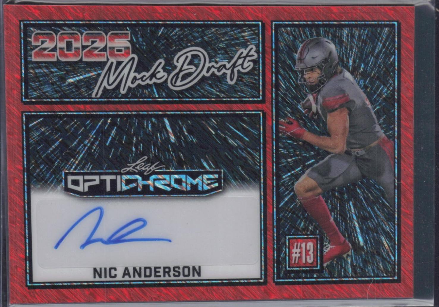 Nic Anderson [Shimmer Red] #MA-NA1