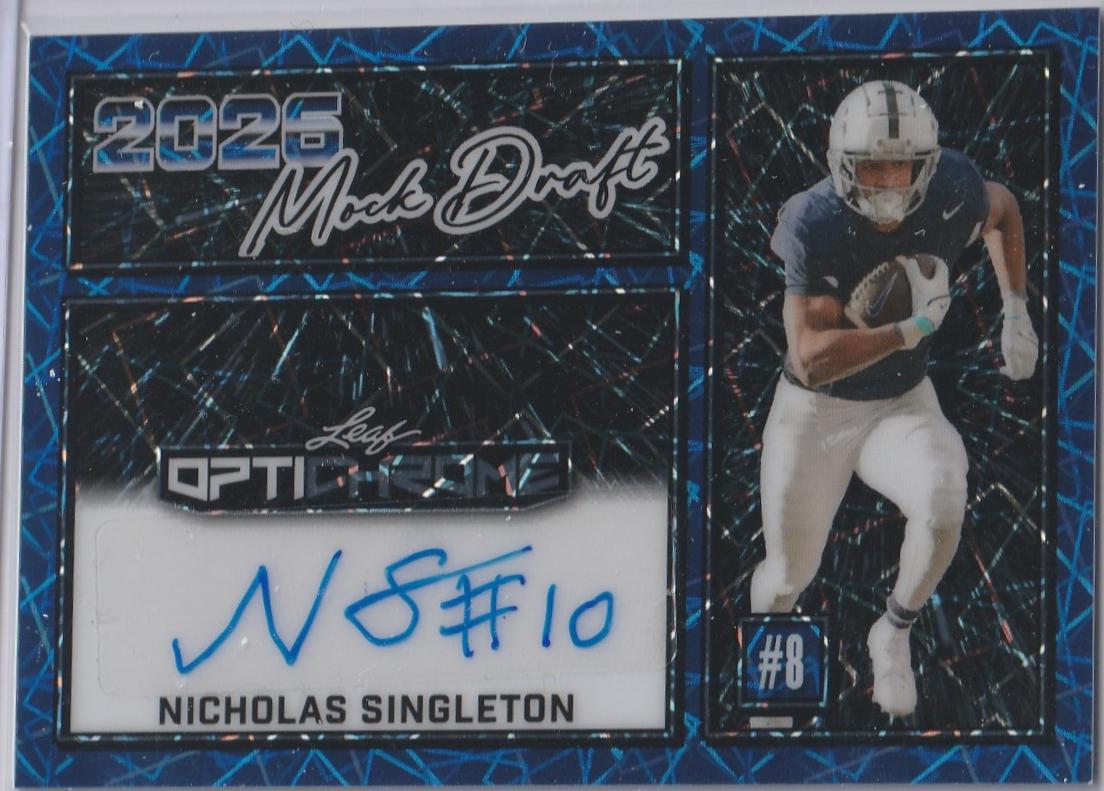 Nicholas Singleton #MA-NS1