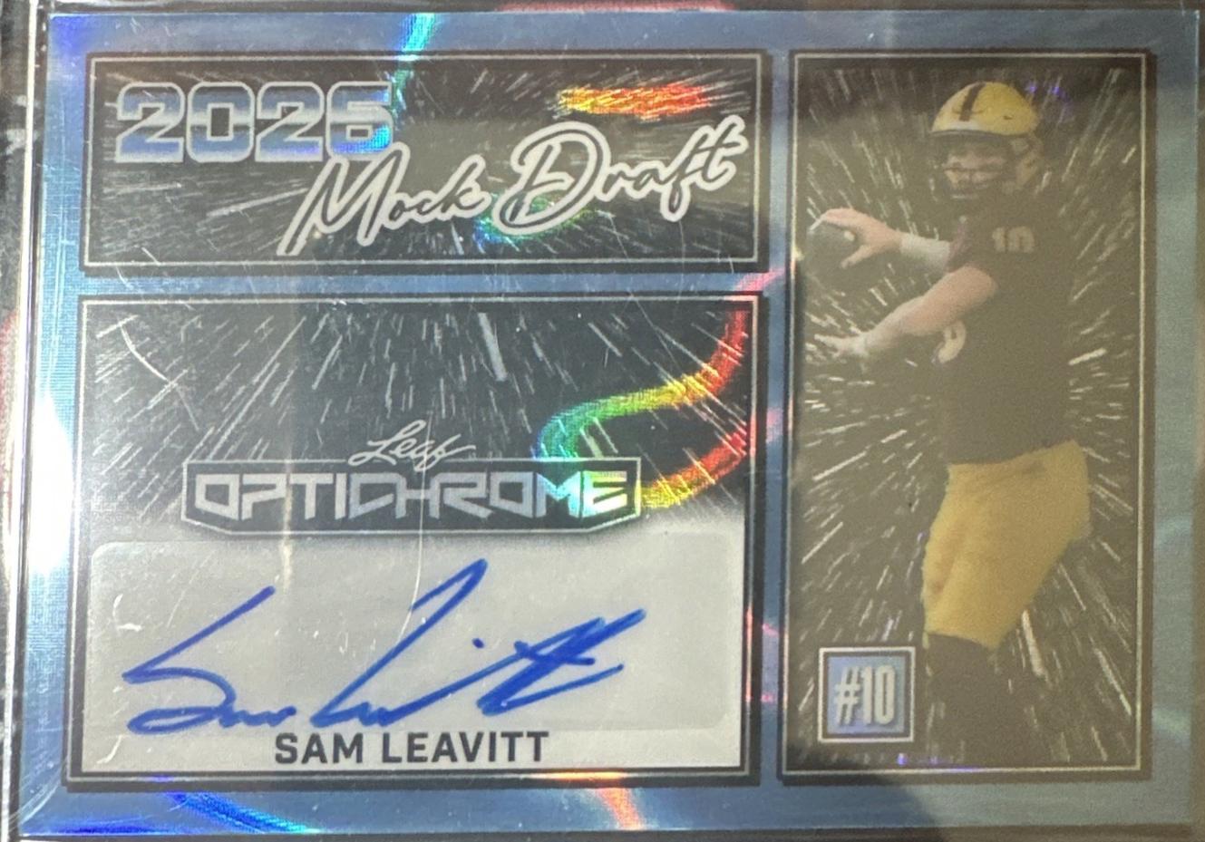 Sam Leavitt [Lava Blue] #MA-SL1