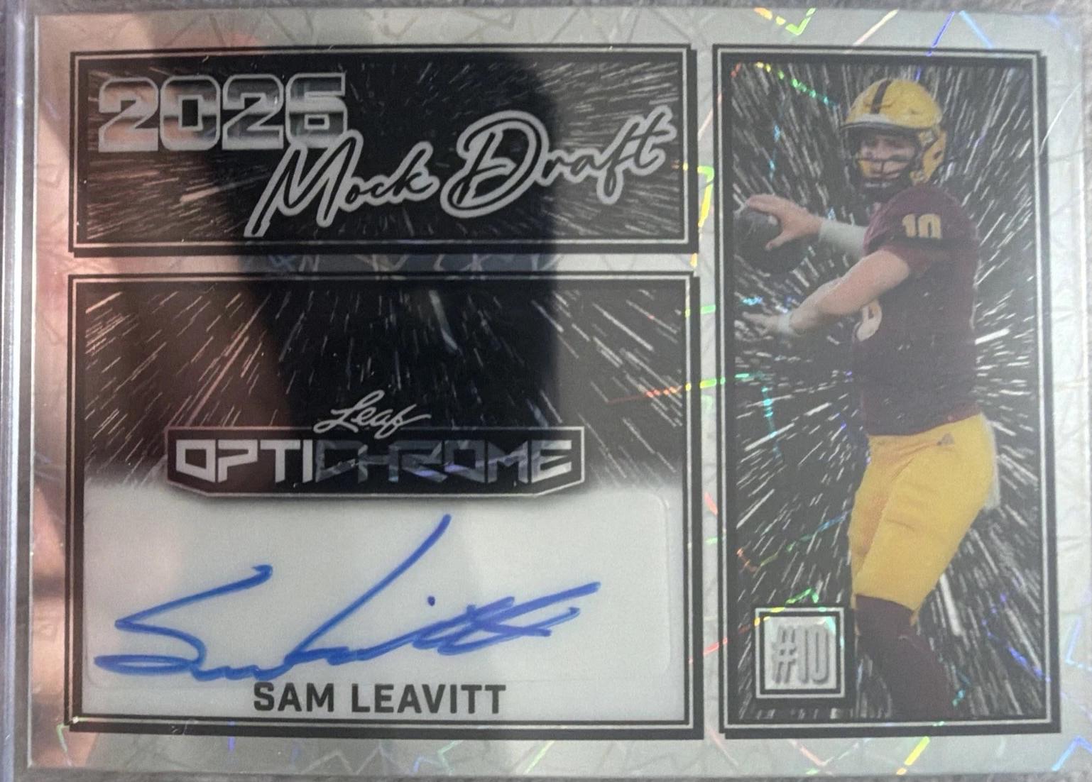 Sam Leavitt [Lazer Silver] #MA-SL1