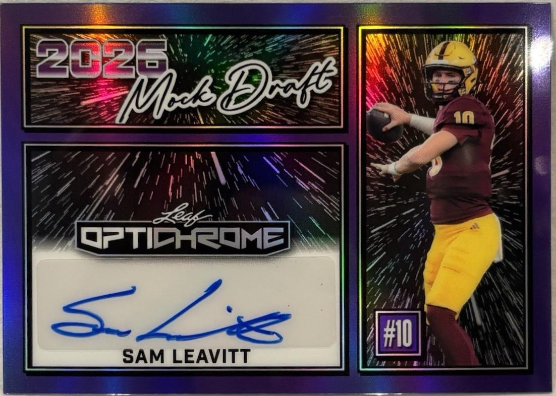 Sam Leavitt [Prismatic Purple] #MA-SL1