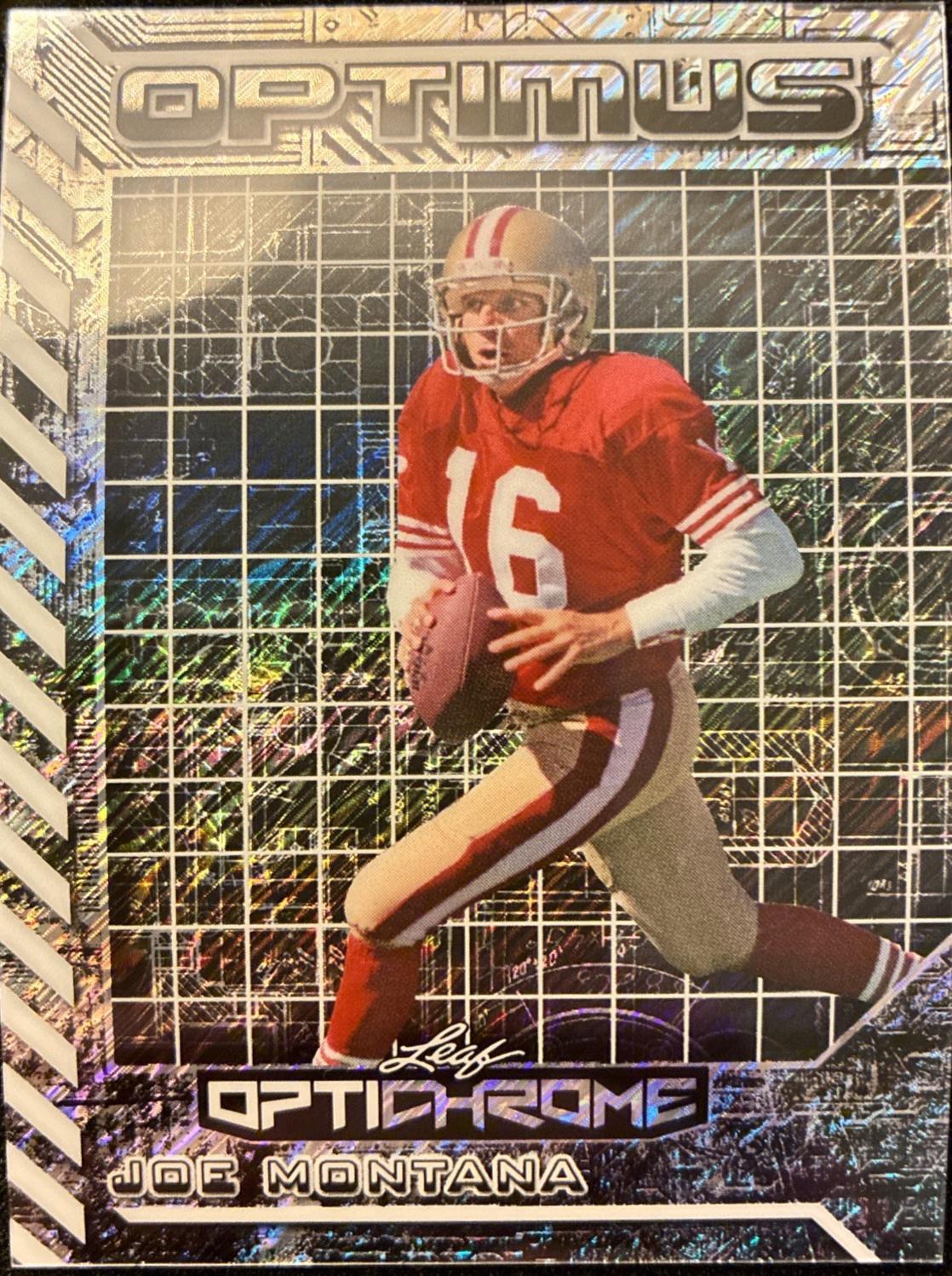 Joe Montana [Shimmer Silver] #OB-29