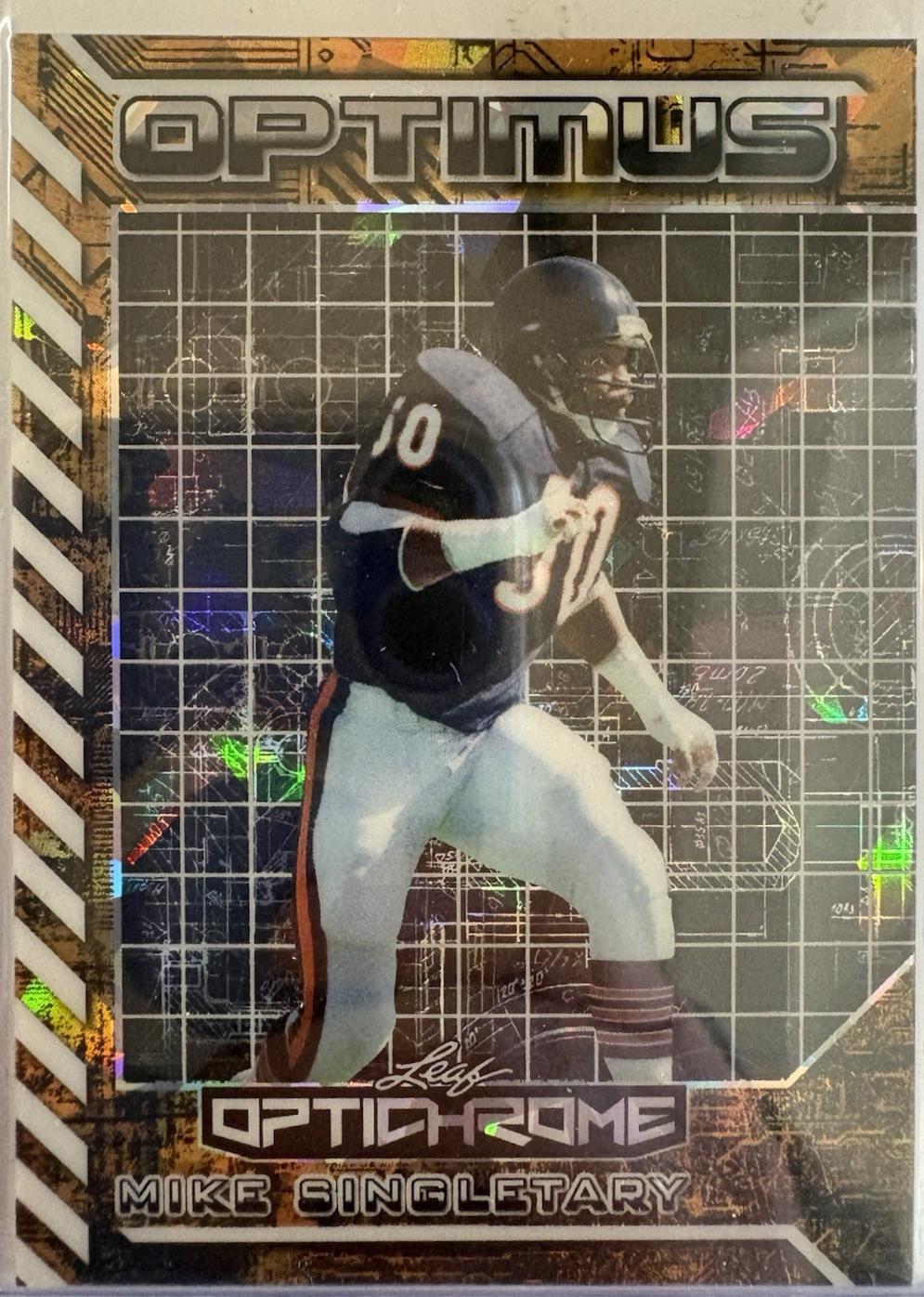 Mike Singletary [Crystal Gold] #OB-37