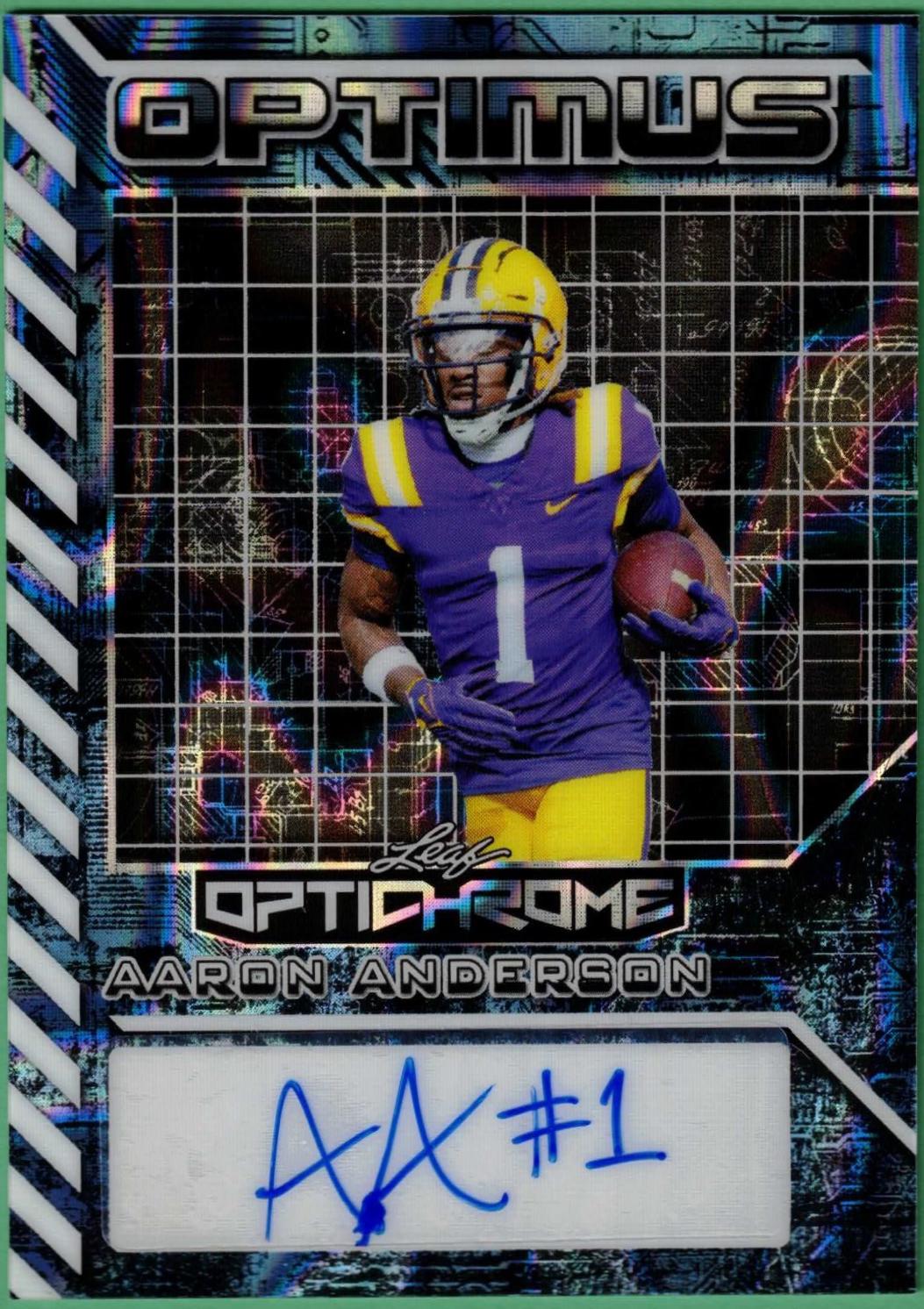 Aaron Anderson [Lava Blue] #OA-AA1