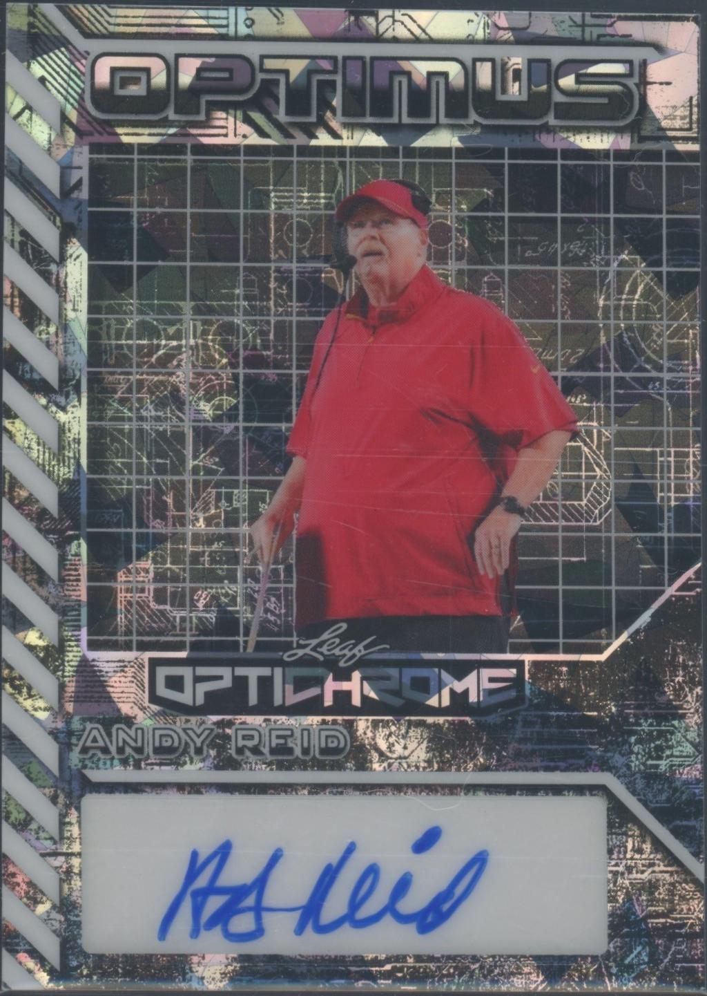 Andy Reid [Crystal Silver] #OA-AR1