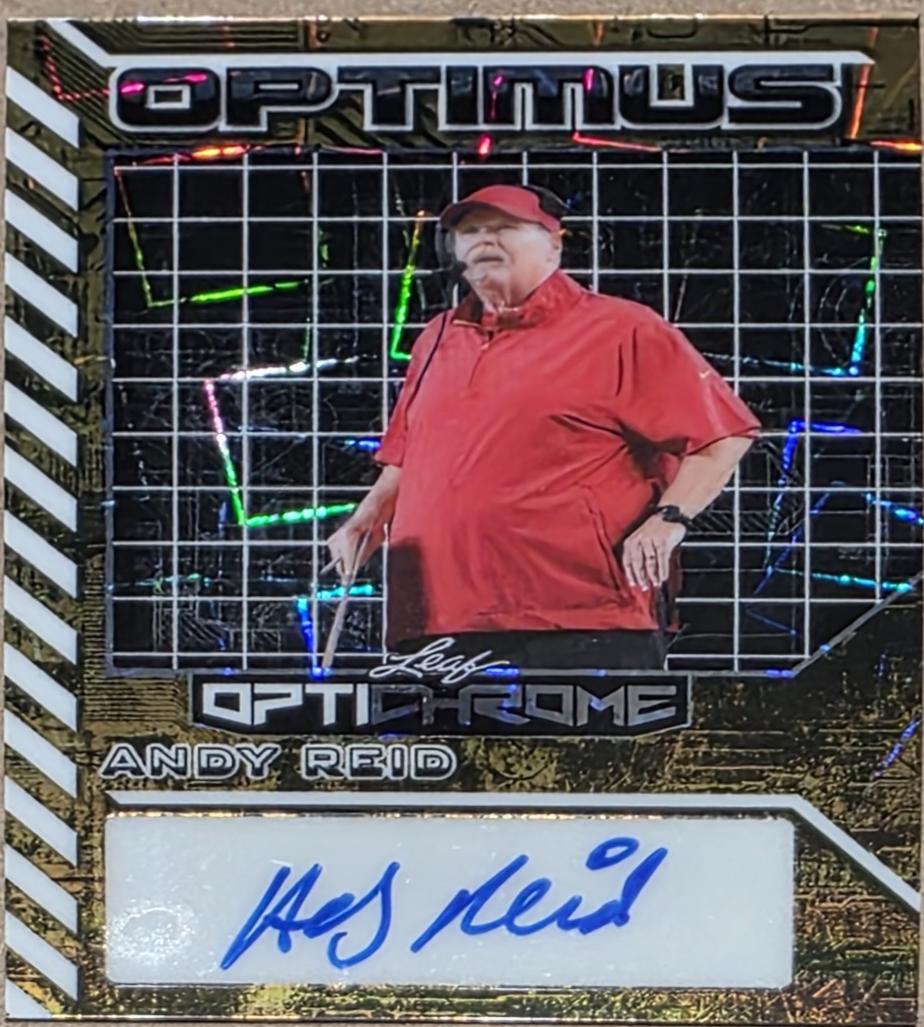 Andy Reid [Lazer Gold] #OA-AR1