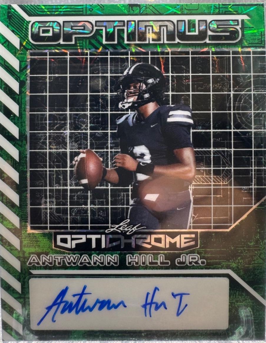 Antwann Hill Jr. [Prismatic Green] #OA-AHJ