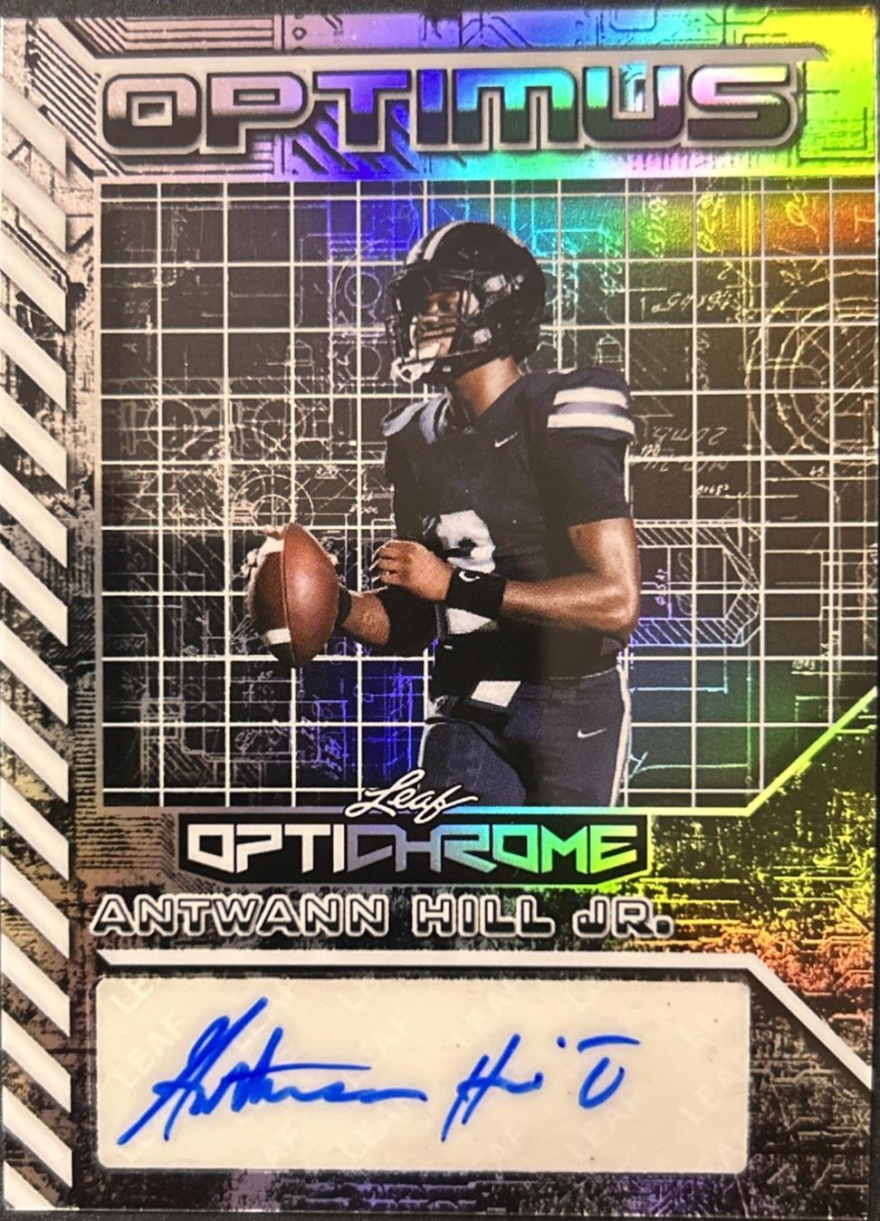 Antwann Hill Jr. [Prismatic Silver] #OA-AHJ