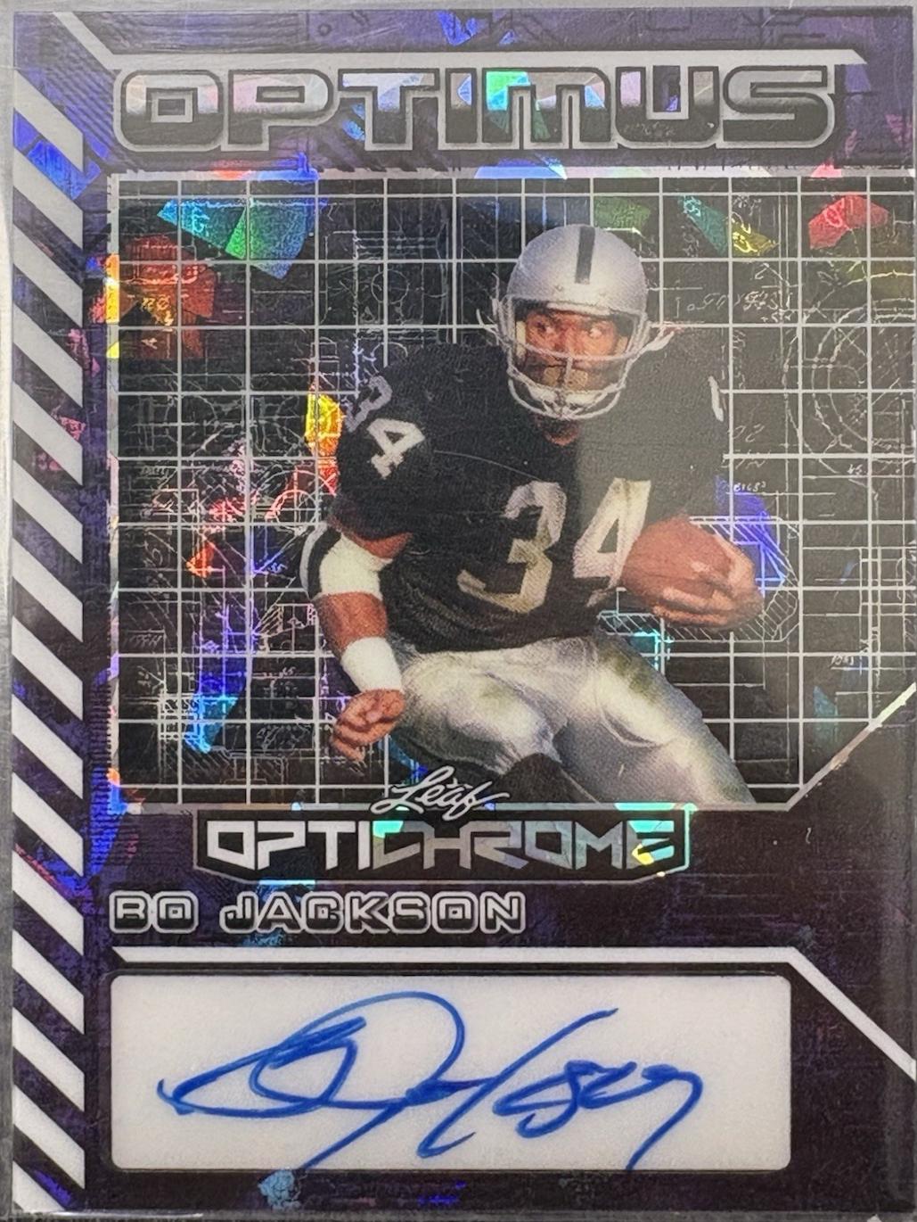 Bo Jackson [Crystal Purple] #OA-BJ1