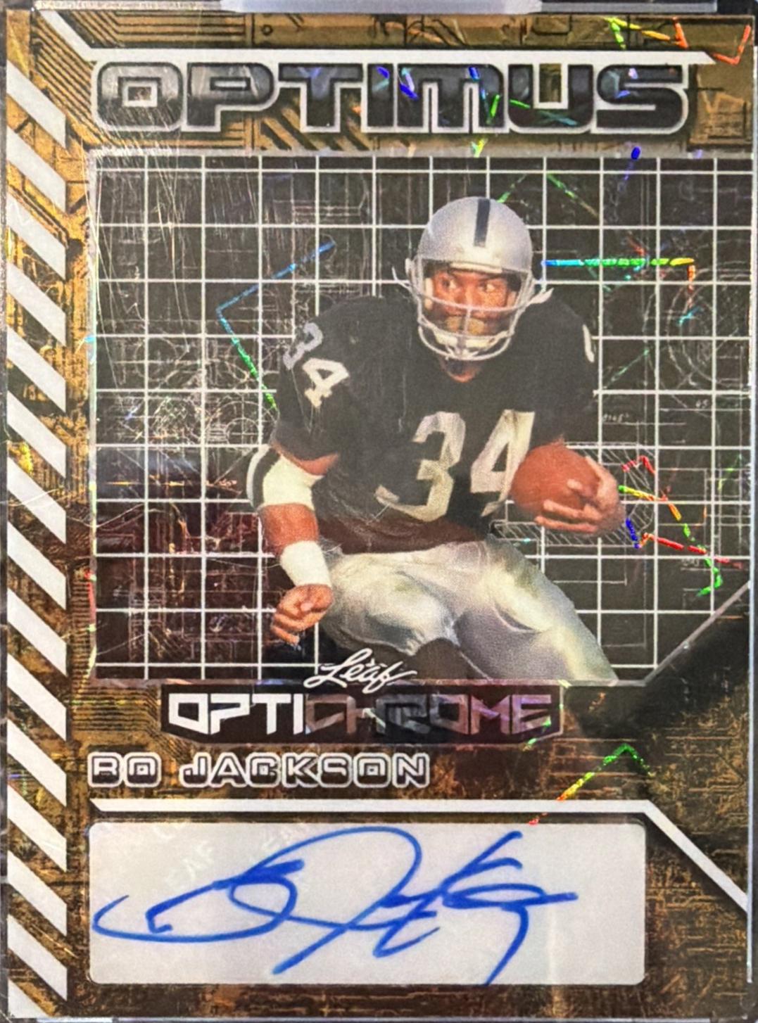 Bo Jackson [Prismatic Gold] #OA-BJ1