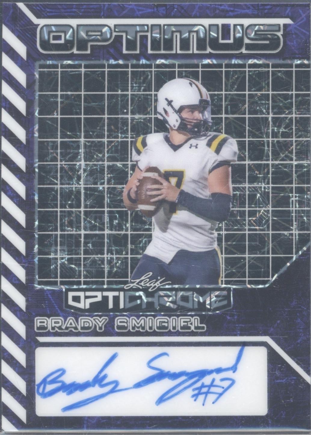 Brady Smigiel [Lazer Purple] #OA-BS2