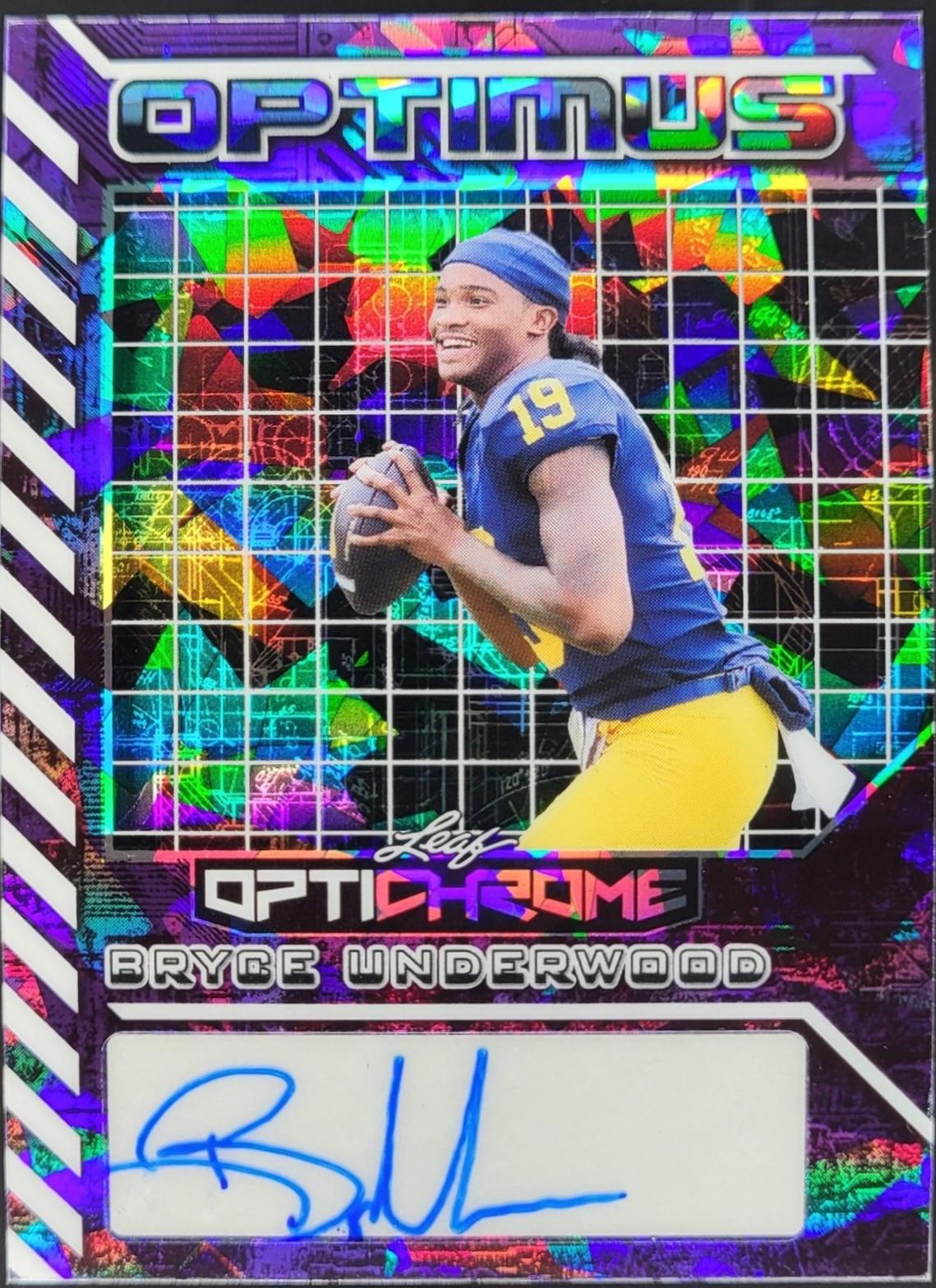 Bryce Underwood [Crystal Purple] #OA-BU1