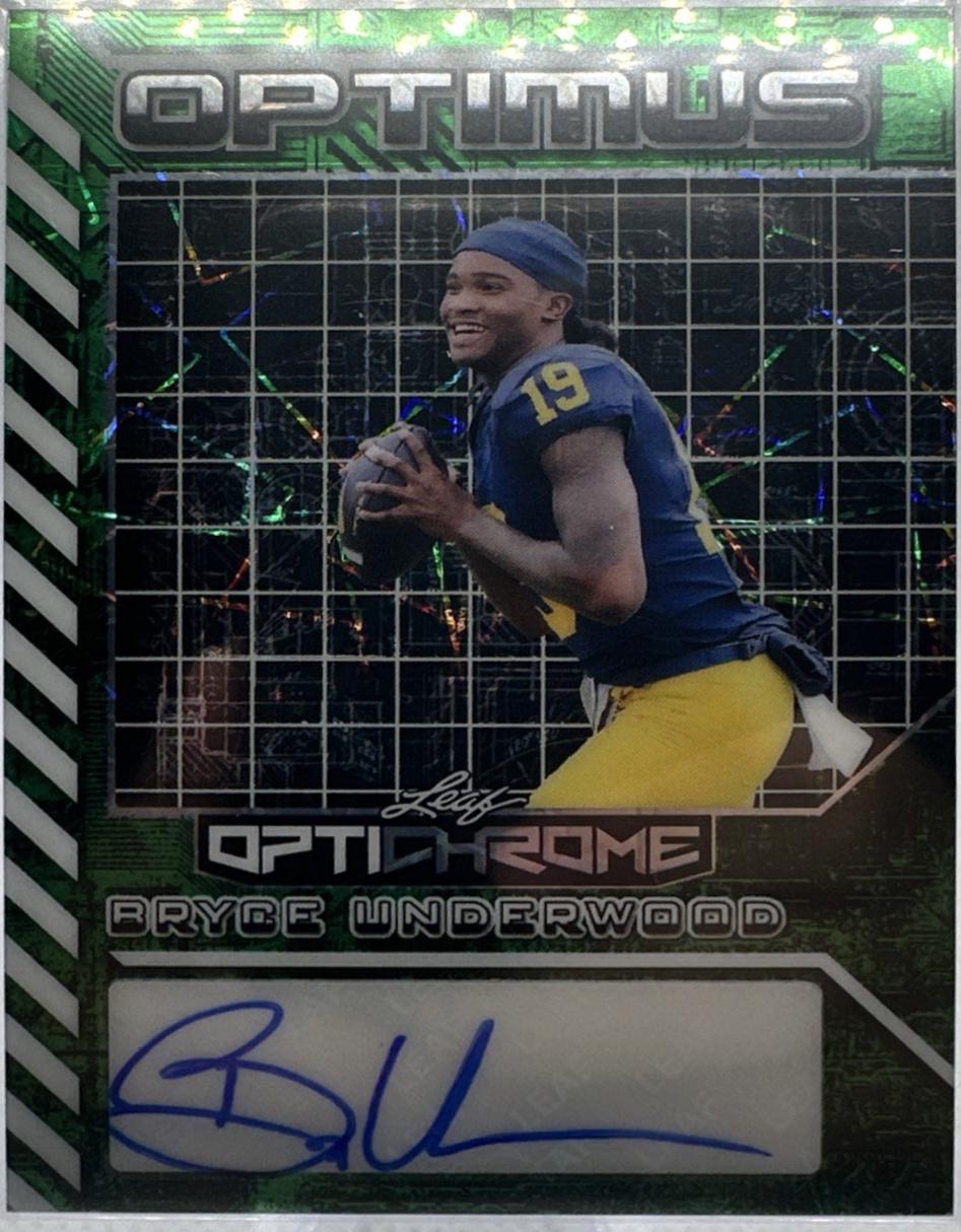 Bryce Underwood [Shimmer Green] #OA-BU1