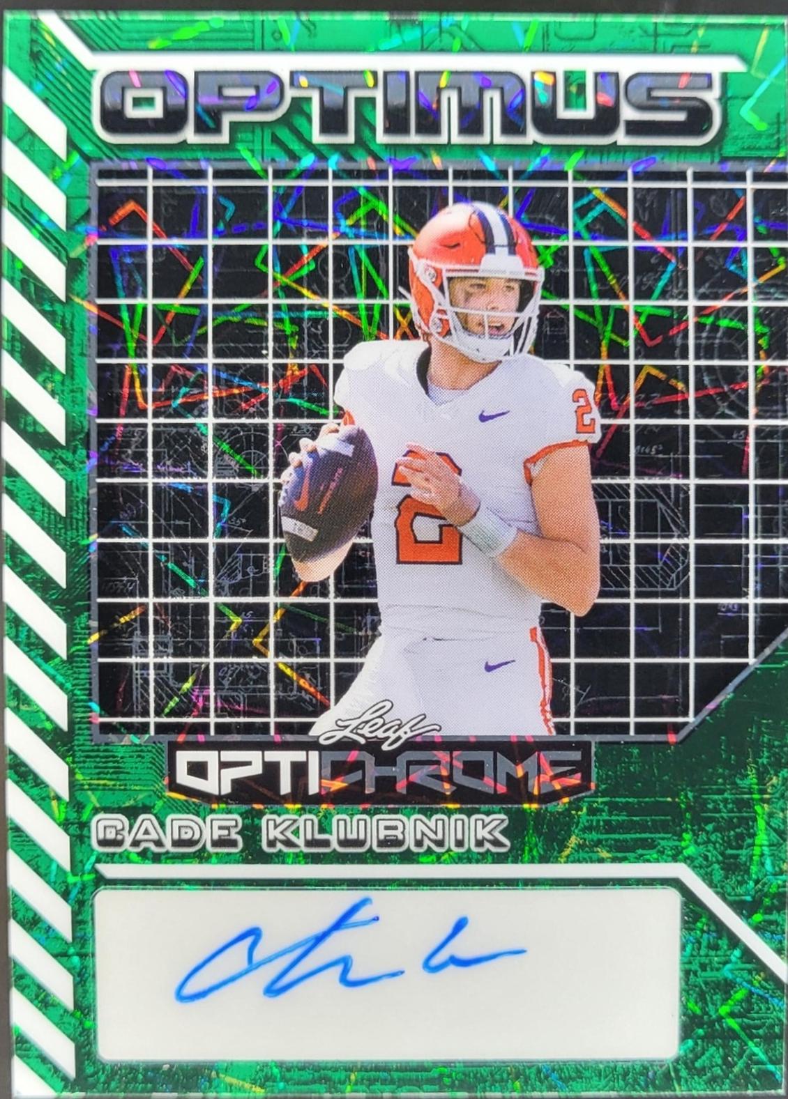 Cade Klubnik [Lazer Green] #OA-CK1