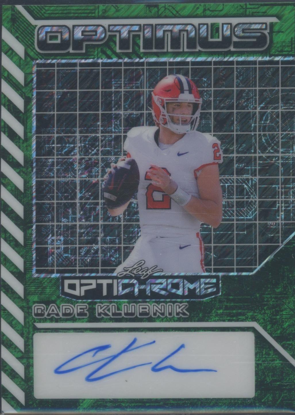 Cade Klubnik [Shimmer Green] #OA-CK1
