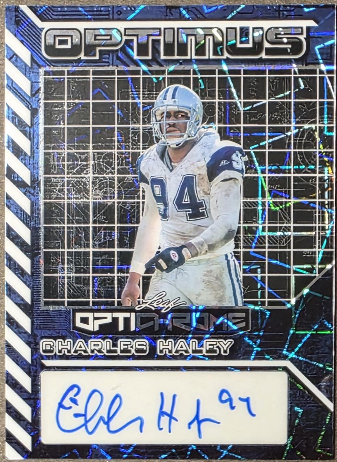 Charles Haley [Lazer Blue] #OA-CH1