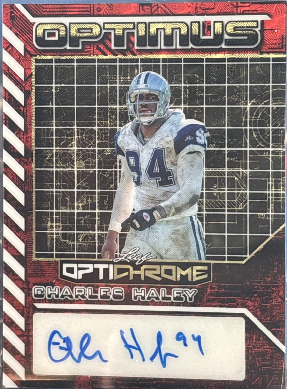 Charles Haley [Prismatic Red] #OA-CH1