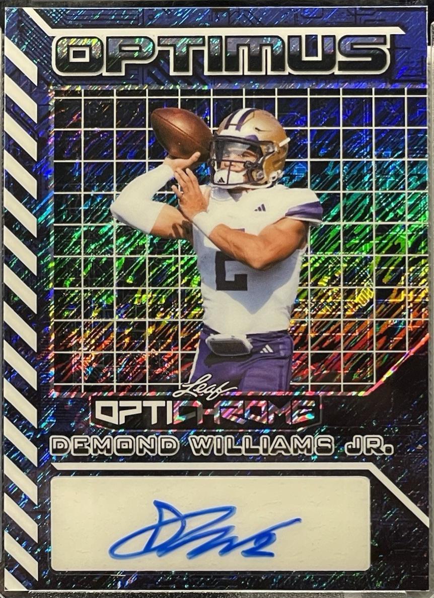 Demond Williams Jr. [Shimmer Blue] #OA-DWJ