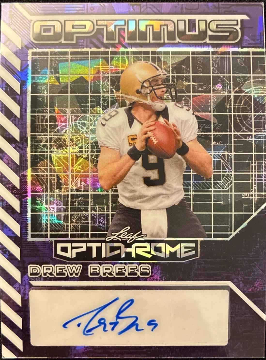 Drew Brees [Crystal Purple] #OA-DB1