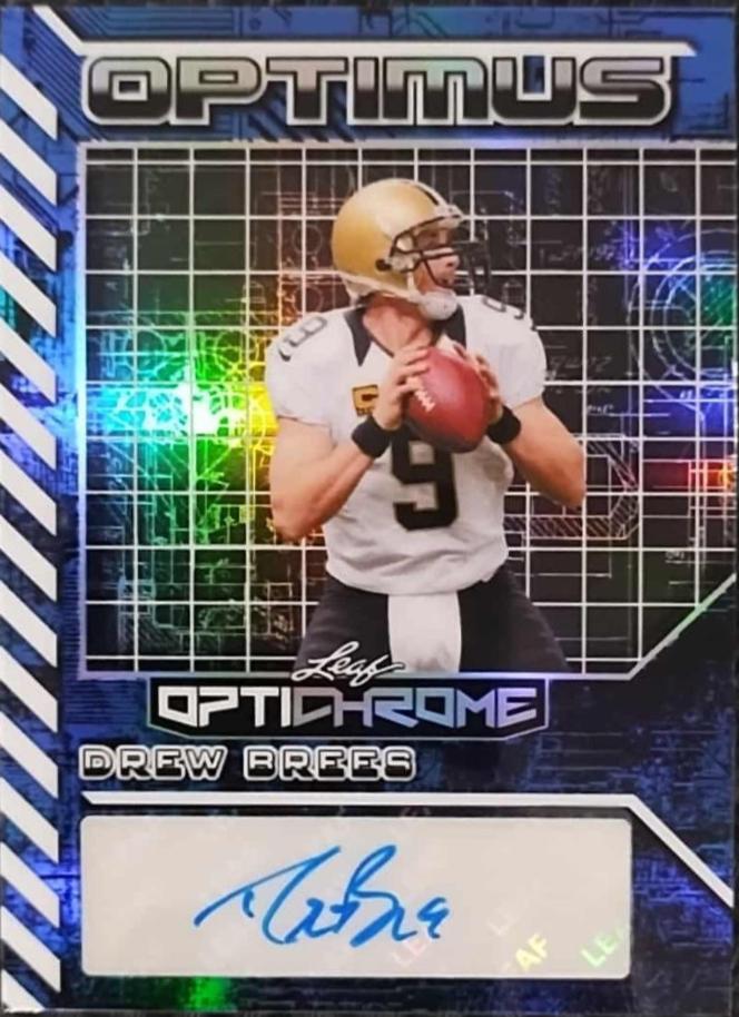 Drew Brees [Prismatic Blue] #OA-DB1