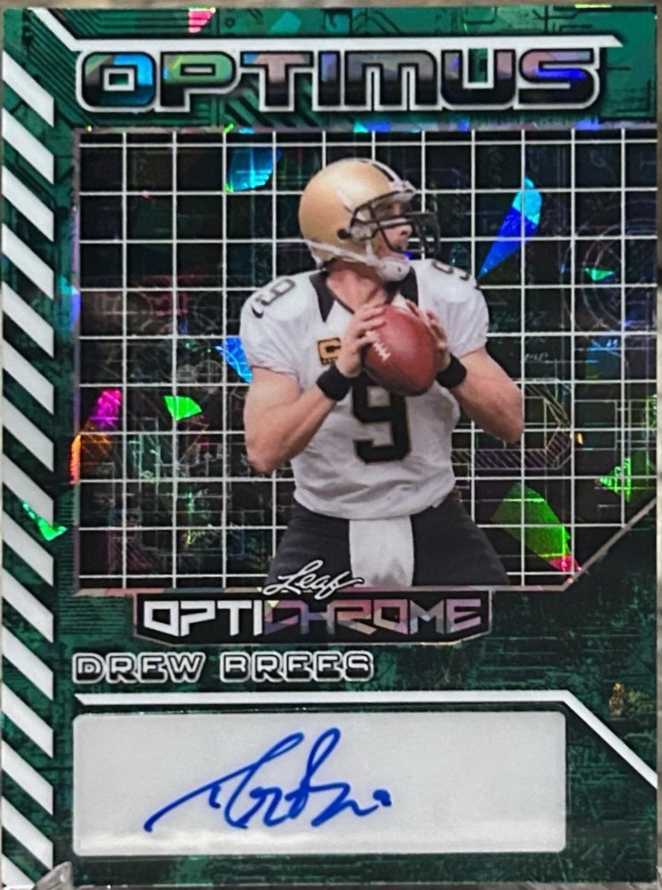 Drew Brees [Prismatic Green] #OA-DB1