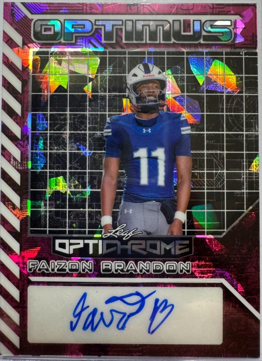 Faizon Brandon [Prismatic Purple] #OA-FB1