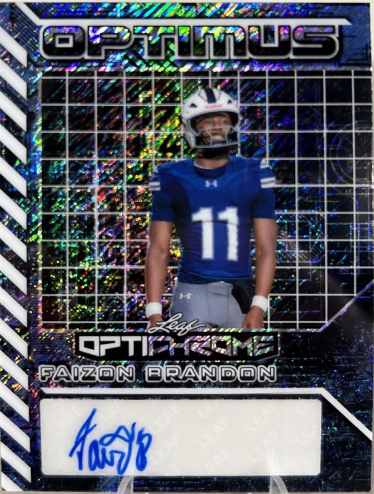 Faizon Brandon [Shimmer Blue] #OA-FB1