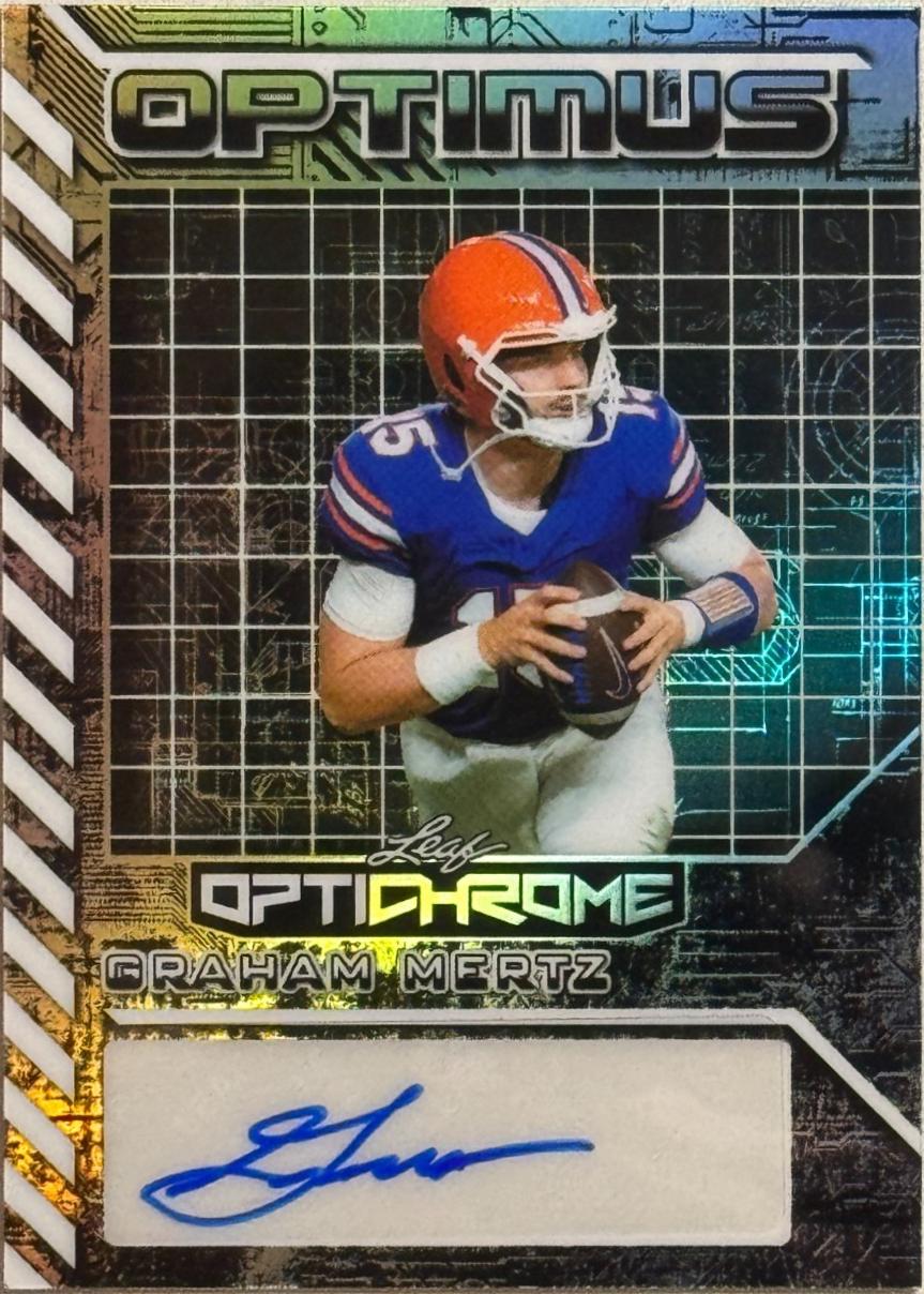 Graham Mertz [Prismatic Silver] #OA-GM1