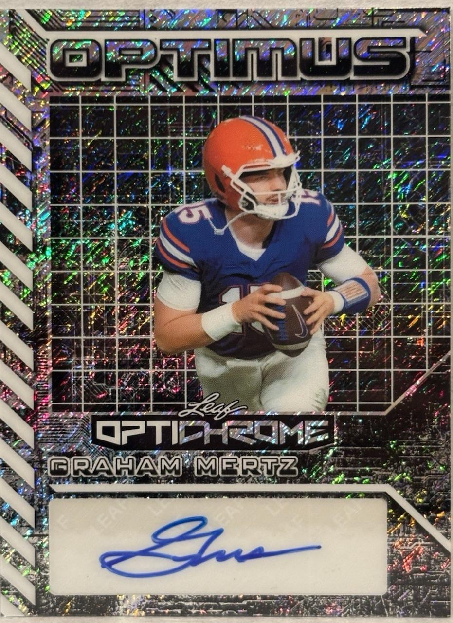 Graham Mertz [Shimmer Silver] #OA-GM1