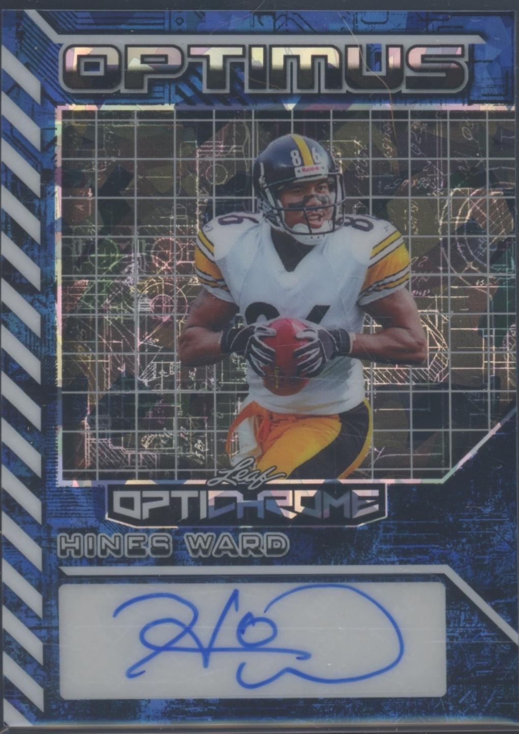 Hines Ward [Crystal Blue] #OA-HW1
