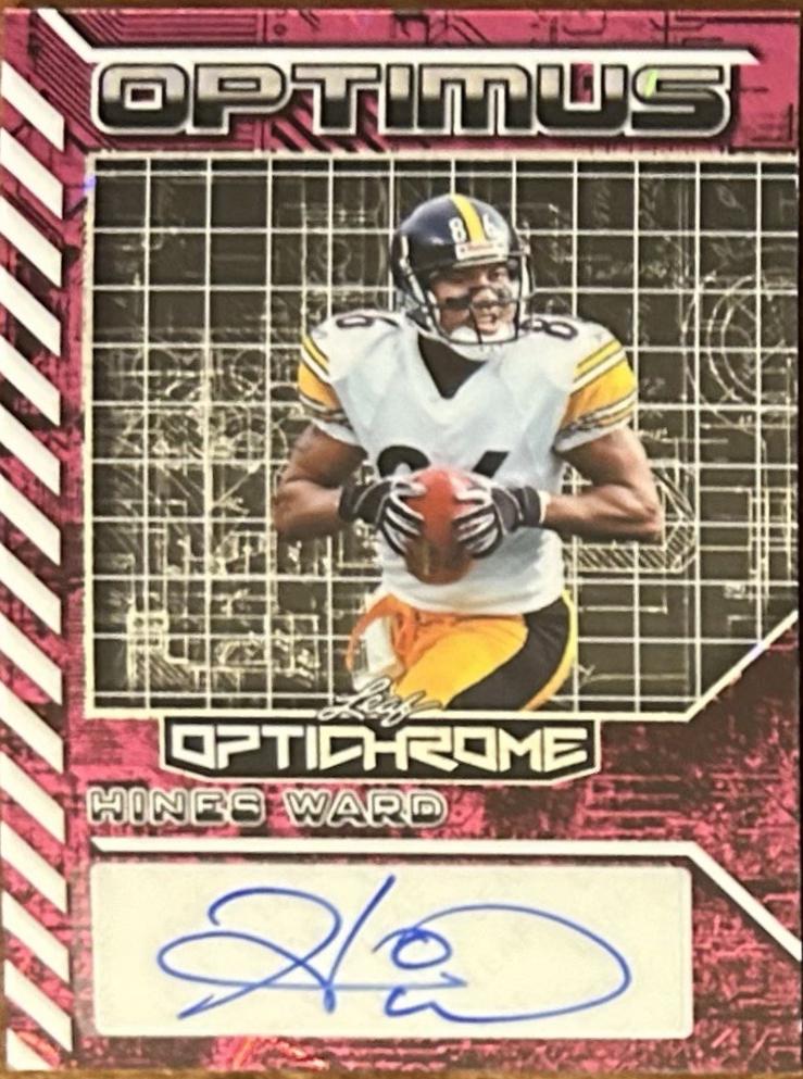 Hines Ward [Lazer Red] #OA-HW1